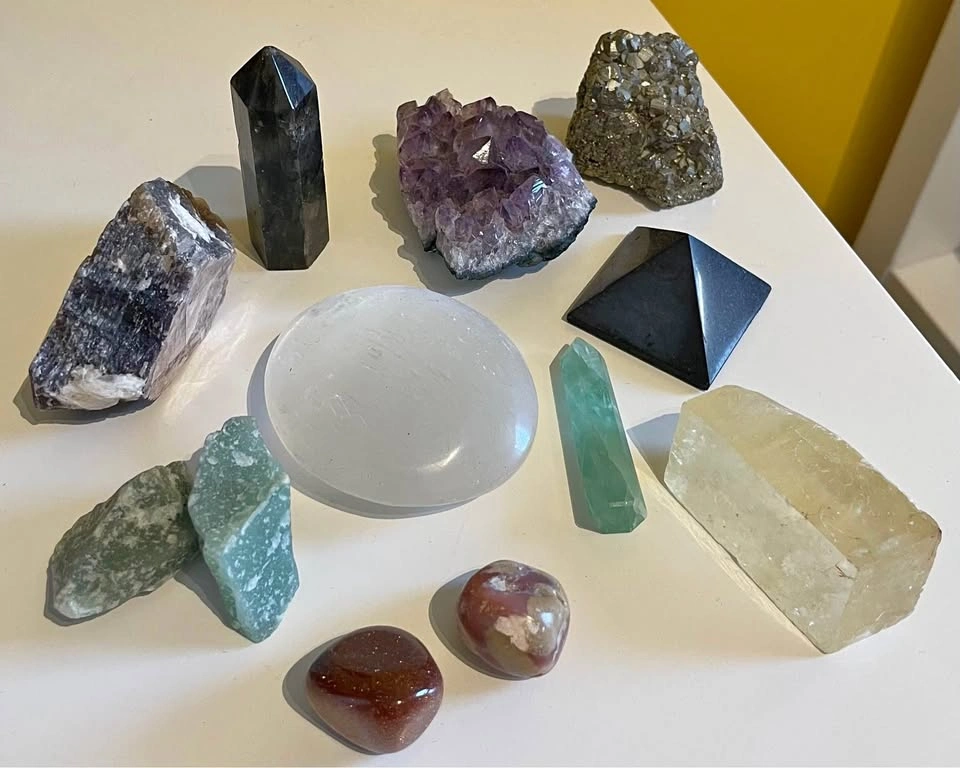 Assorted Crystal and Mineral Collection