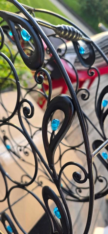 Metal Wine Bottle Holder (Black) - photo 2