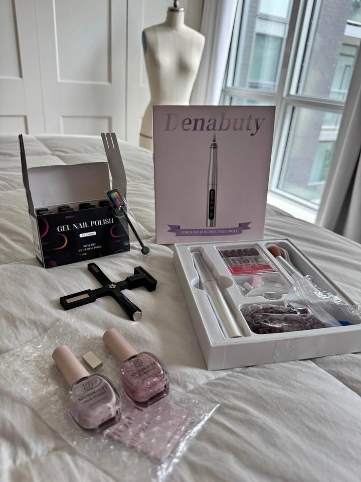 Brand New Cat Eye Gel Polish Set and Nail Drill