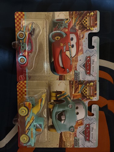 Disney Pixar Cars Race To Celebrate Mater & Lightning McQueen