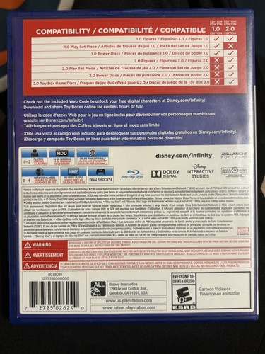 Disney Infinity 2.0 Edition PS4 Manual Action Adventure 2014 - photo 3