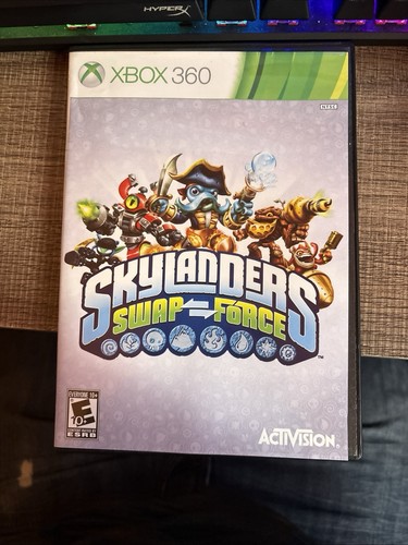 Skylanders Swap Force Xbox 360 Game - Working, No Manual