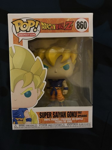Funko Pop! Animation Dragon Ball Z Super Saiyan Goku #860