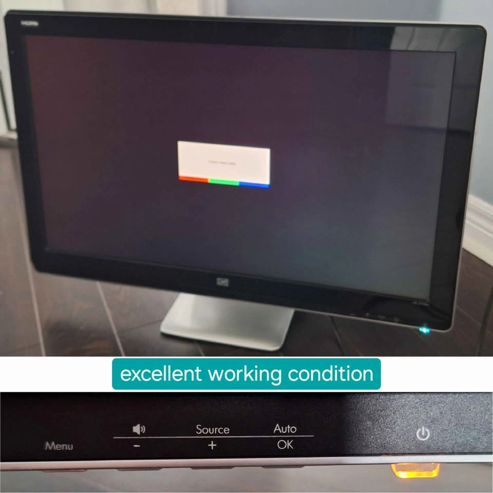 HP 27" monitor - excellent condition - photo 4