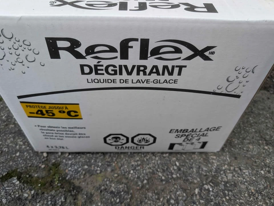 Reflex -45c De-Icer Washer Fluid (case of 4) - photo 4