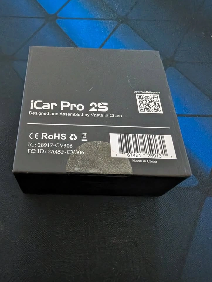 BNIB VGATE iCar Pro 2S OBD2 Bluetooth Scanner for iOS/Android - photo 3