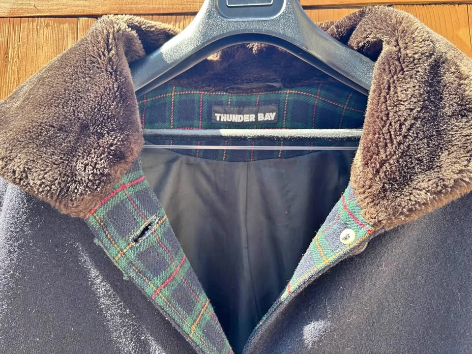 Gorgeous vintage Canadian-made artisan wool coat!