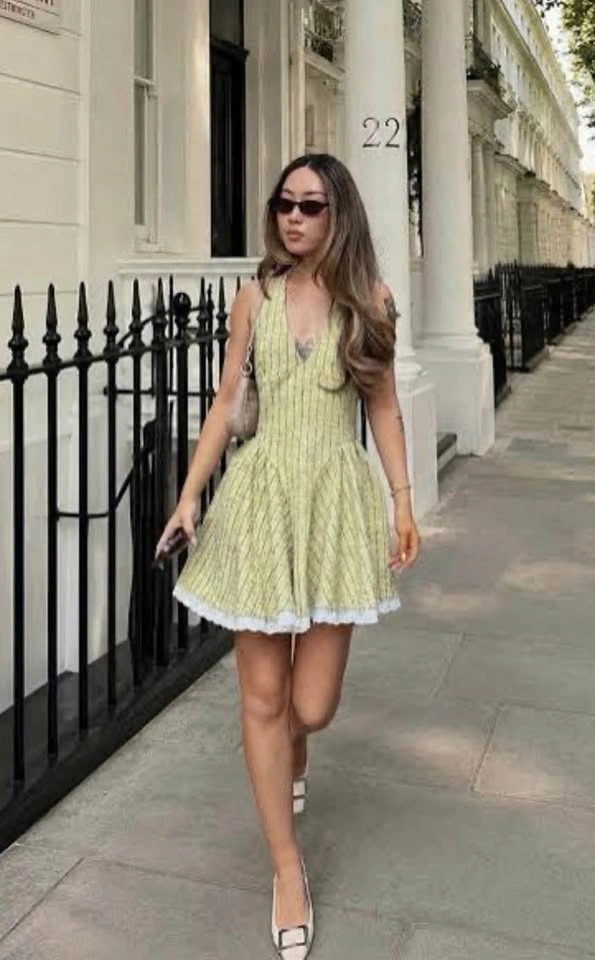 NWT ZARA VIRAL DRESS SIZE LARGE - photo 4