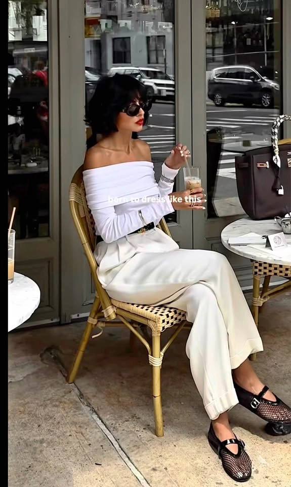 NWT ZARA OFF SHOULDER TOP SIZE MEDIUM