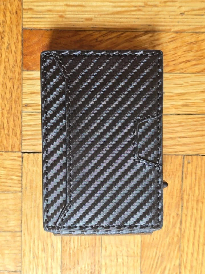 Wallet Rfid Credit Card Holder Carbon Fiber Wallets Men Anti The - photo 2