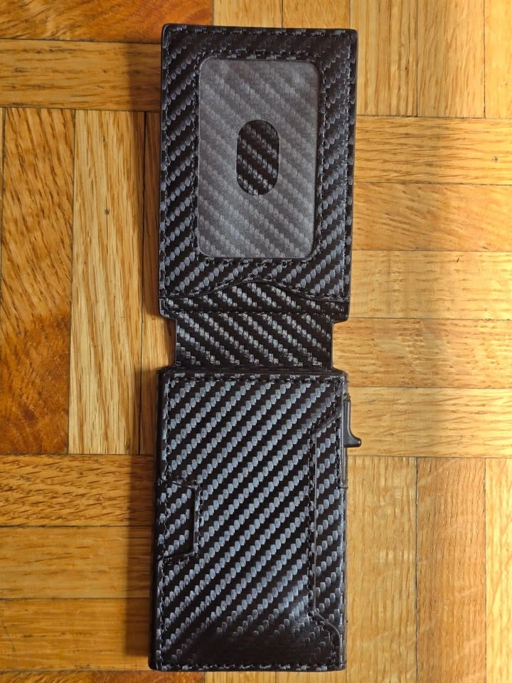 Wallet Rfid Credit Card Holder Carbon Fiber Wallets Men Anti The - photo 4