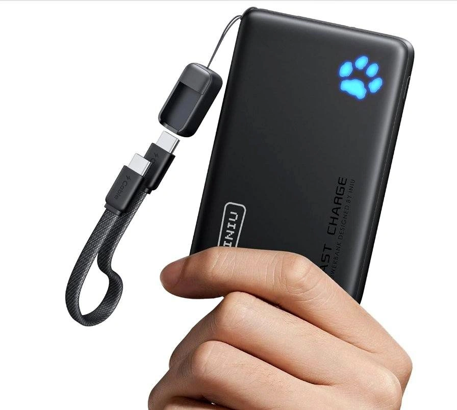 INIU Power Bank, 10000mAh Portable Charger 45W Fast Charging