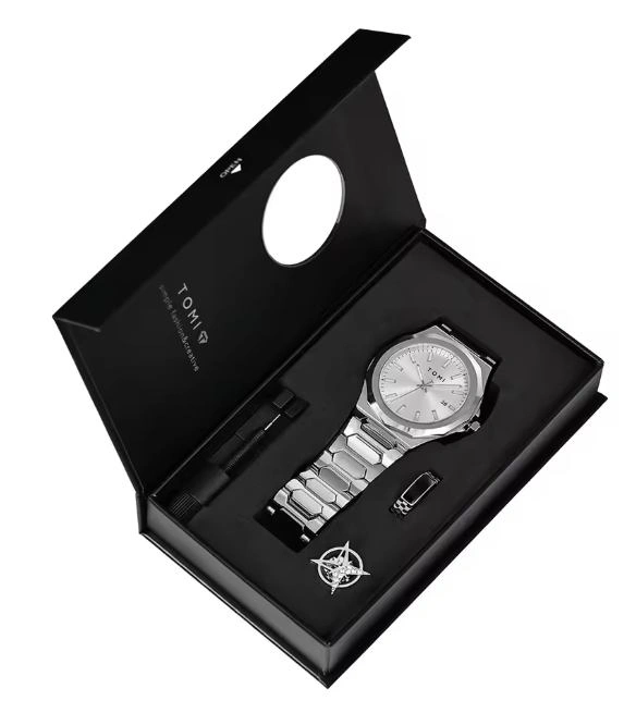 Business Men's Watch Gift Box Set - New - photo 3