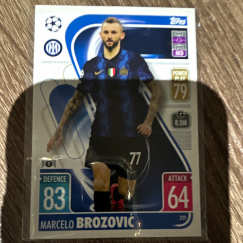 Topps Match Attax Marcelo Brozovic #339 FC Internazionale Milano