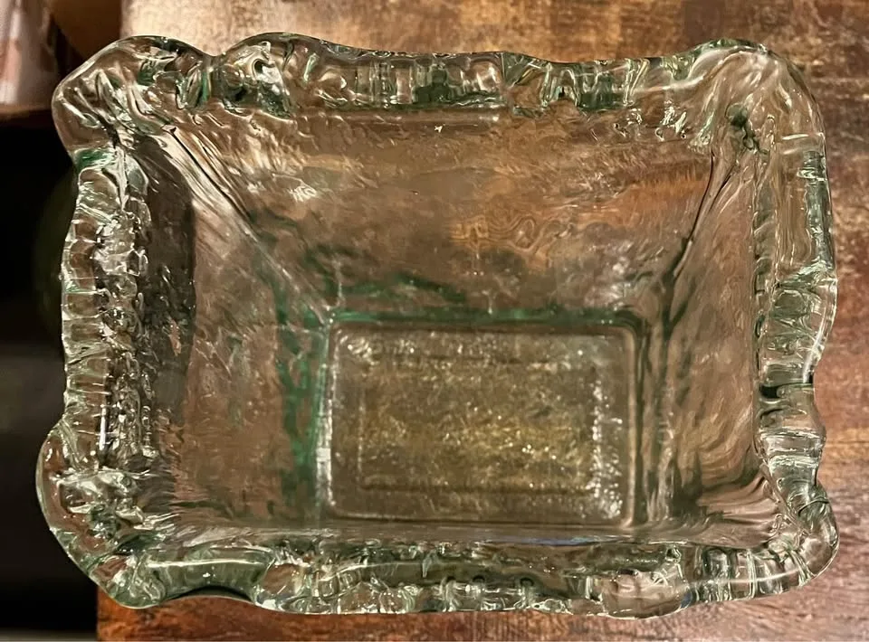 Large Tall Rectangular Recycled Glass Vase image indicator(2)