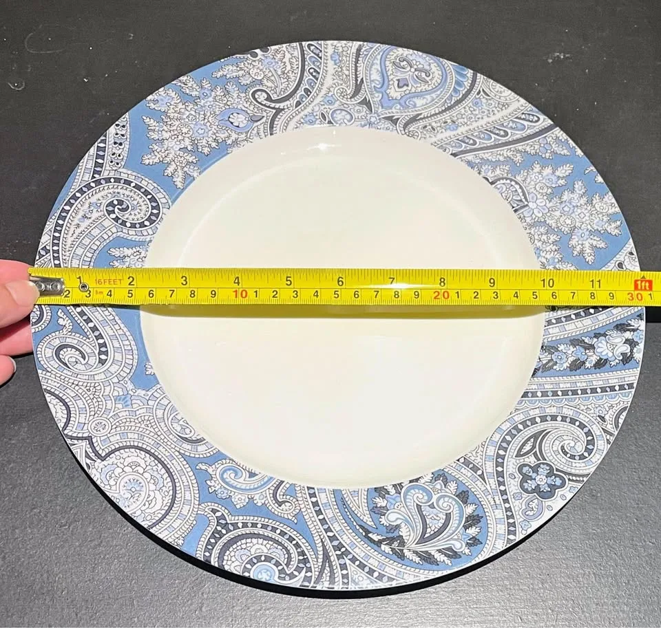 Mikasa Fine China Serving Plate -12” dia. - Linden Pattern image indicator(5)
