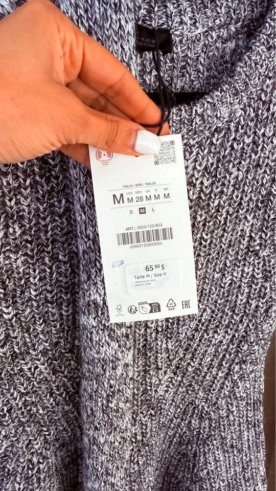 NWT ZARA VIRAL TOP SIZE MEDIUM ORIGINALLY $76 - photo 5