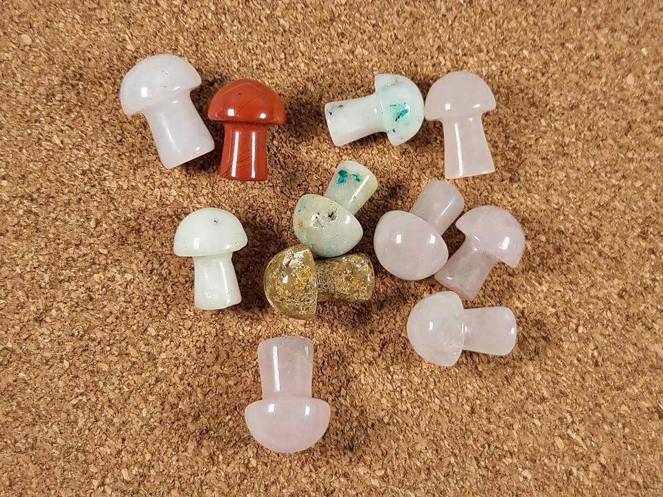 Crystal mushrooms