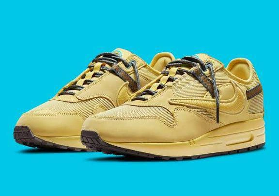 Travis Scott Nike Air Max 1 Saturn Gold Size 12.5