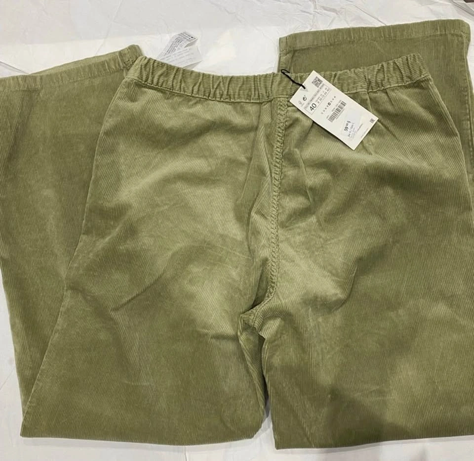 NWT ZARA CORDUROY PANTS SIZE 4 ORIGINALLY $85 - photo 2