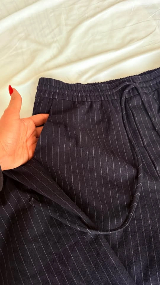 ZARA HIGHWAIST STRIPPED PANTS SIZE SMALL ORIGINALLY $79 - photo 2
