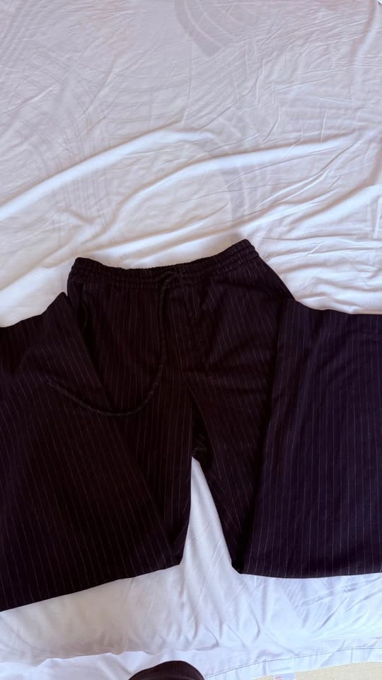 ZARA HIGHWAIST STRIPPED PANTS SIZE SMALL ORIGINALLY $79 - photo 3