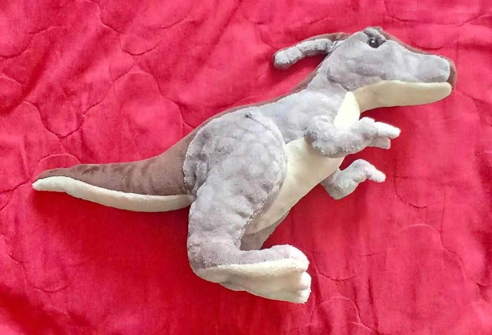 Parasaurolophus dinosaur plush