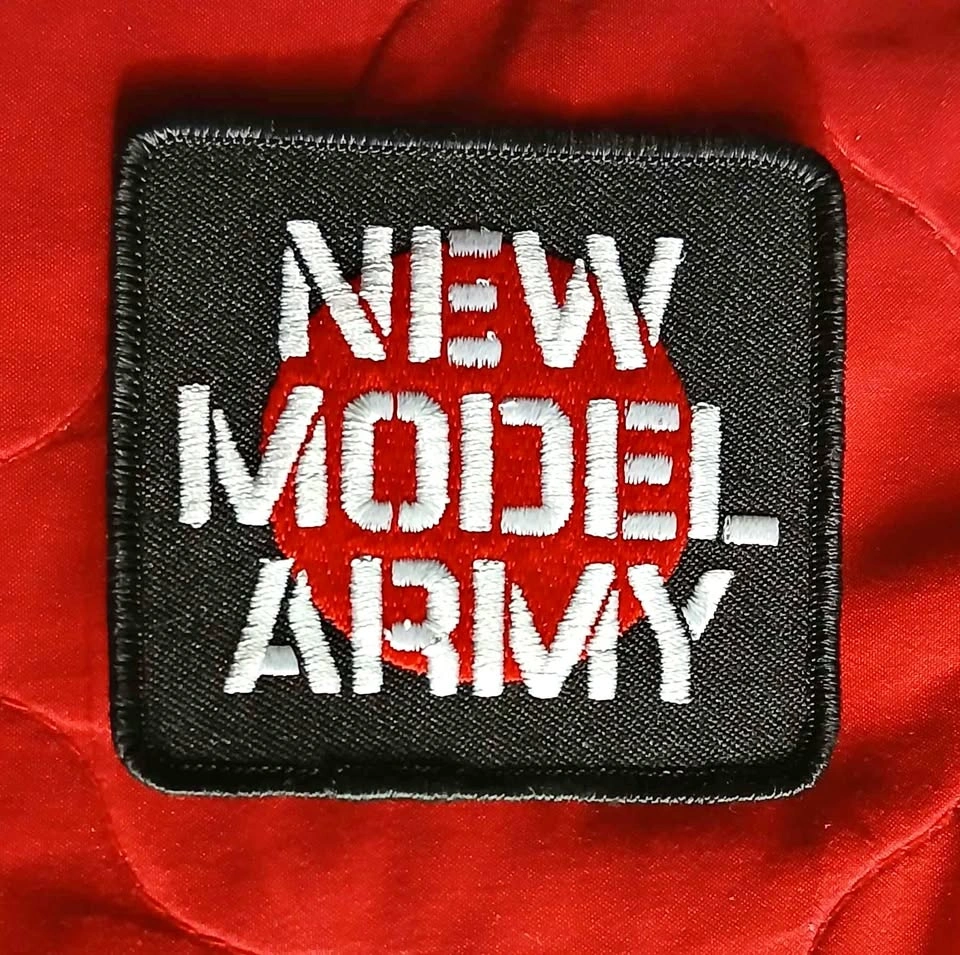 New Model Army patch (3x2.5 in)