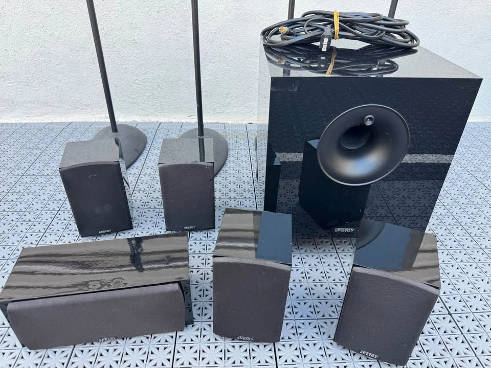 Home Theater Speakers plus Receiver & Stands - photo 3
