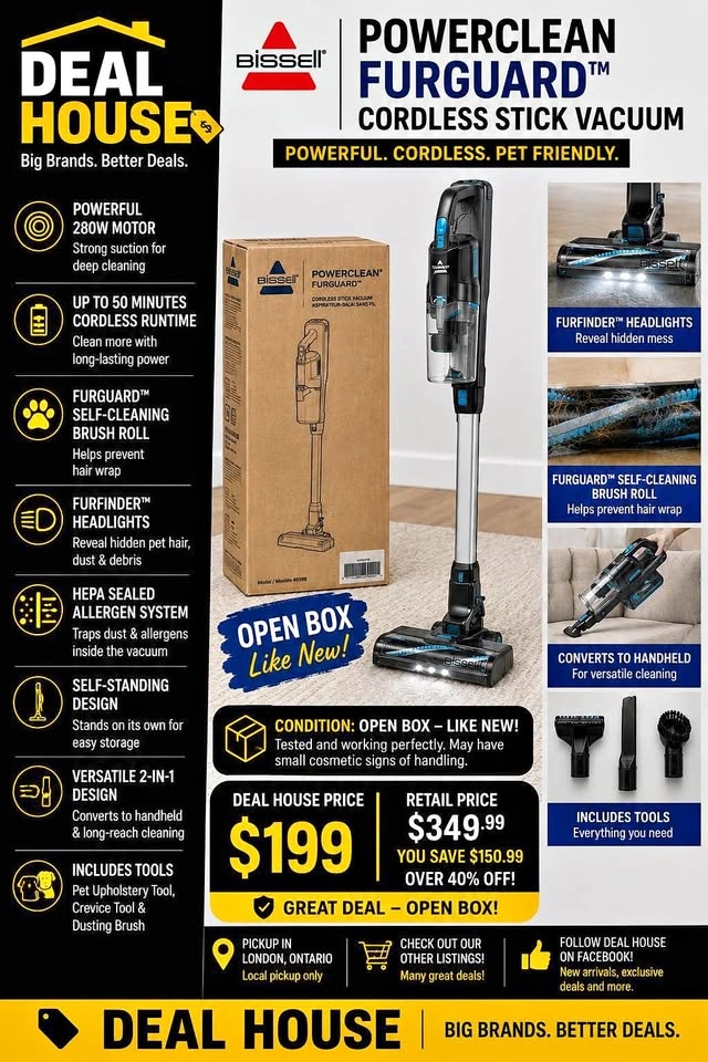 cordless stick vacuum