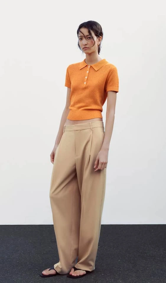 NEW ZARA TAN PANTS ORIGINALLY $89 - photo 4