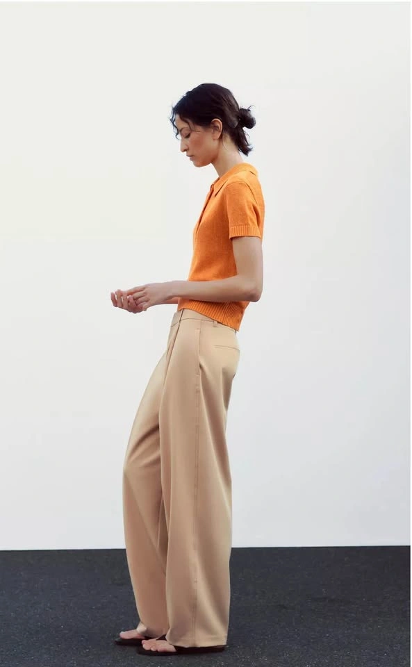 NEW ZARA TAN PANTS ORIGINALLY $89 - photo 5