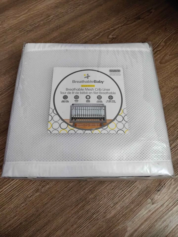 BreathableBaby Breathable Mesh Crib Liner - photo 2