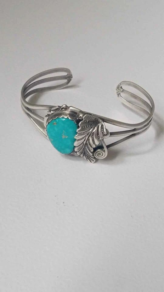 Vintage Southwest Style Cuff Bangle Bracelet - photo 2