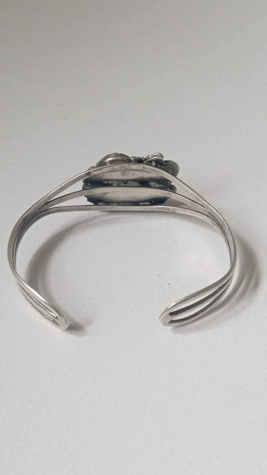 Vintage Southwest Style Cuff Bangle Bracelet - photo 4