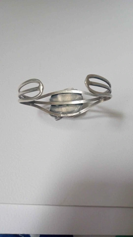 Vintage Southwest Style Cuff Bangle Bracelet - photo 5