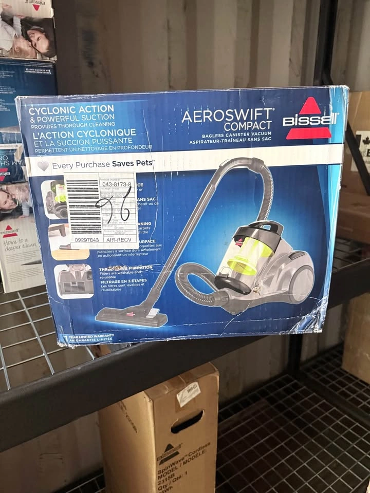 BISSELL AeroSwift Compact Bagless Canister Vacuum - photo 2