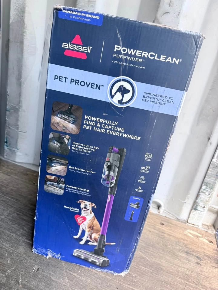 BISSELL PowerClean FurFinder Cordless Stick Vacuum - photo 2