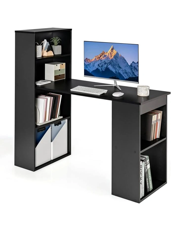 Giantex 48 Inch Computer Desk with Bookshelf