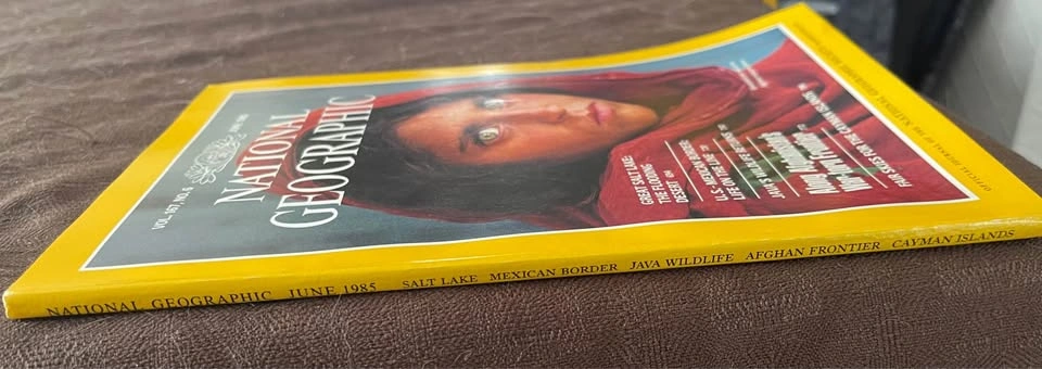 National Geographic Magazine - June 1985 Afghan Girl Cover - photo 3