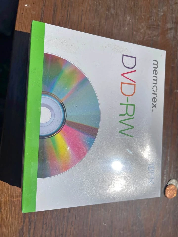 DVD -RW NIB pack of 10