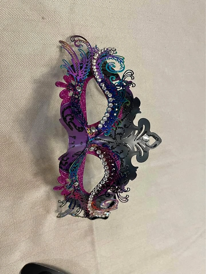 Elaborate Eye Mask for Halloween, Carnival, or Cosplay