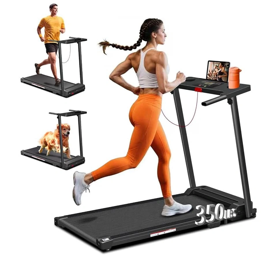 ApexNexus Portable Foldable Treadmill with Handle Bar