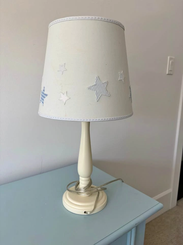 Pottery barn kids star lamp