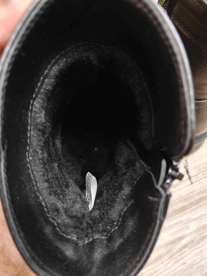 Walmart Men's Black Winter Boots Size 9.0 - photo 2