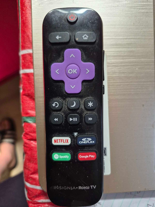 Insignia Roku TV Remote Control