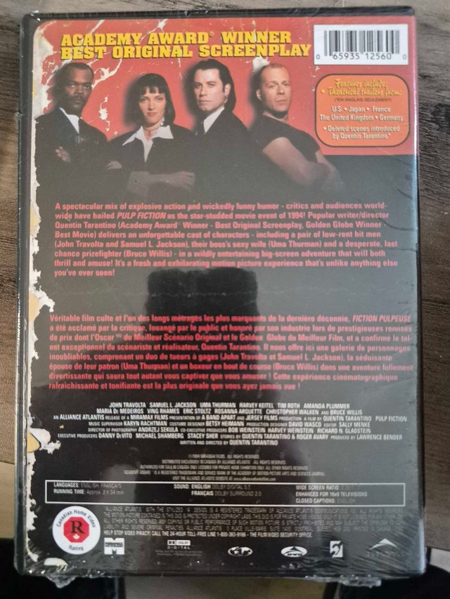 Pulp Fiction DVD - BRAND NEW - photo 2