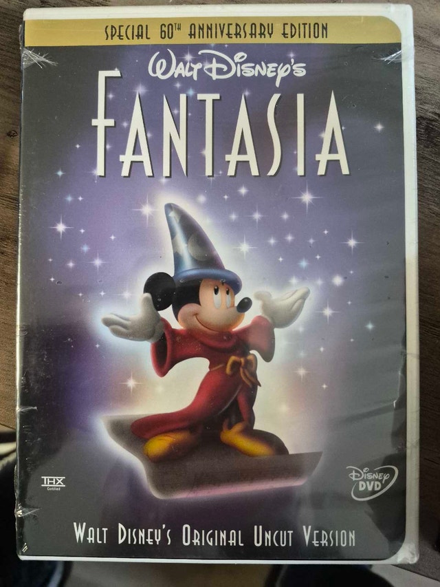 BRAND NEW Walt Disney's Fantasia 60th Anniversary Edition DVD