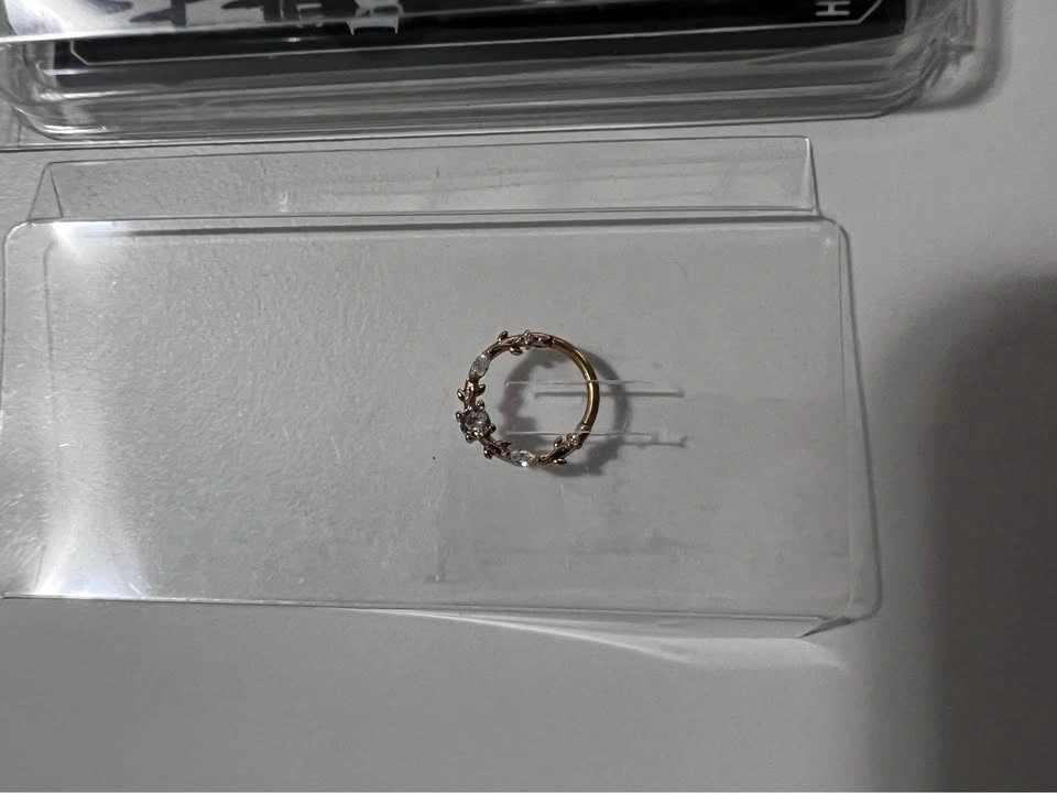 2 Morbid Metals Septum Hinged Hoop - photo 3