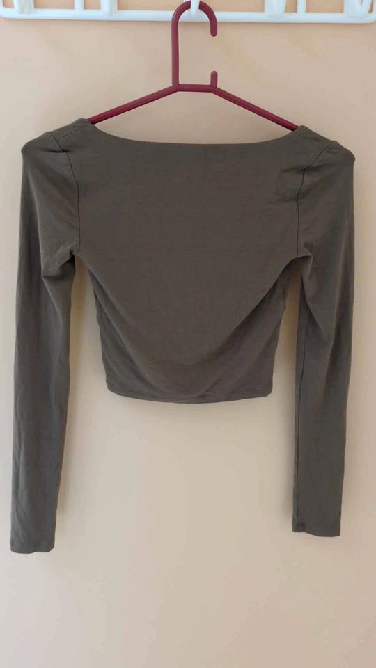 Wilfred Free Orbit Long Sleeve Crop Top -XXS - photo 3
